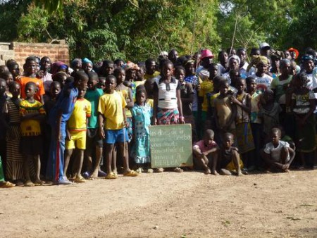 séjour 2014: remerciement des enfants des écoles