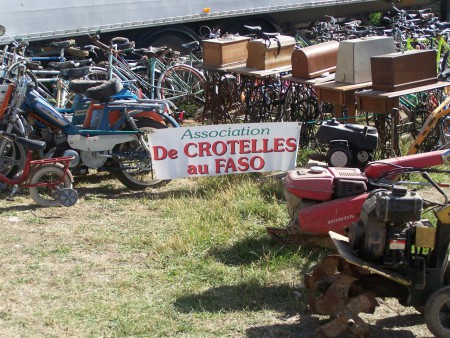 2011: une partie de ce qui sera livrer à Béréba