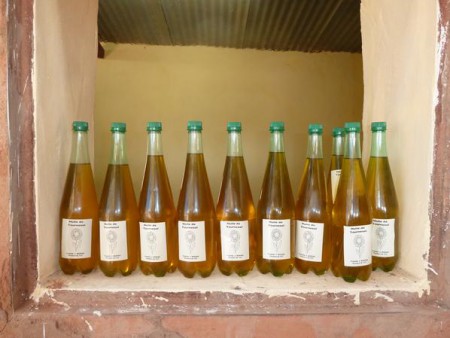 huile homologuée, prête à la vente