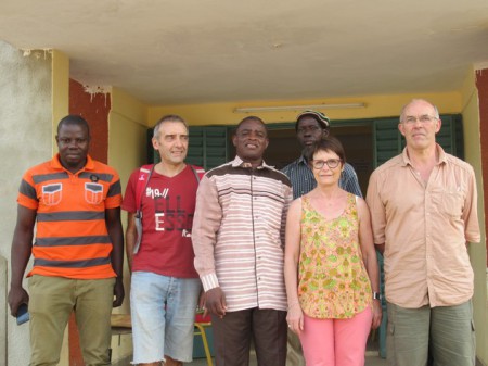 Monsieur le Maire nous a reçu. présentation du projet d'électrification 01/2018 des centres de santé