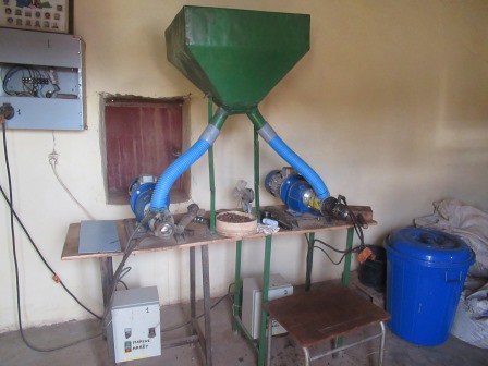 les 2 presses que nous avons installées en 2011 et 2012