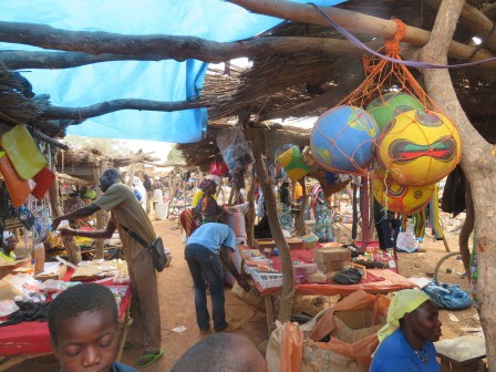 La vie sur le marché de Béréba (01/2019)