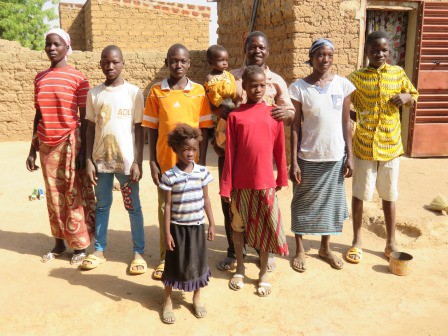 Visite en janvier 2019 de nombreuses familles d'agriculteurs